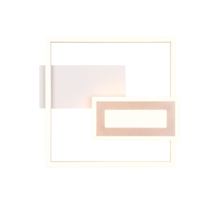 Szary plafon sufitowy design, Shun, 22W, 3000K LED