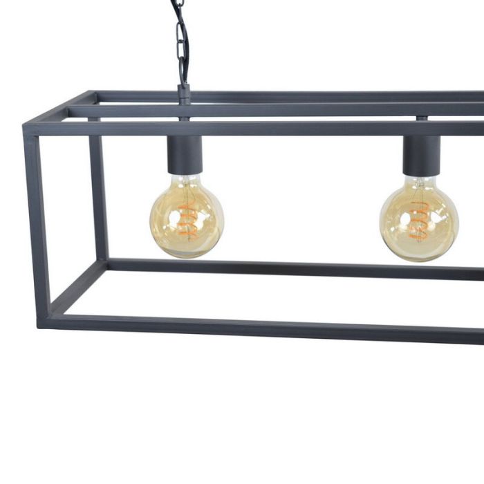 Industrialna lampa wisząca czarna, Redox