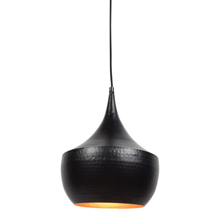 Industrialna lampa wisząca czarna, Fatehvir