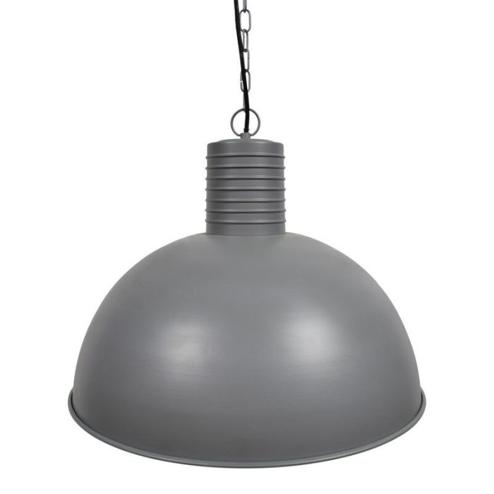 Industrialna lampa wisząca szara, Fejay