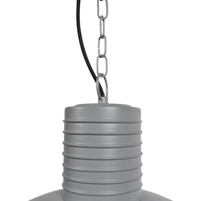 Industrialna lampa wisząca szara, Fejay
