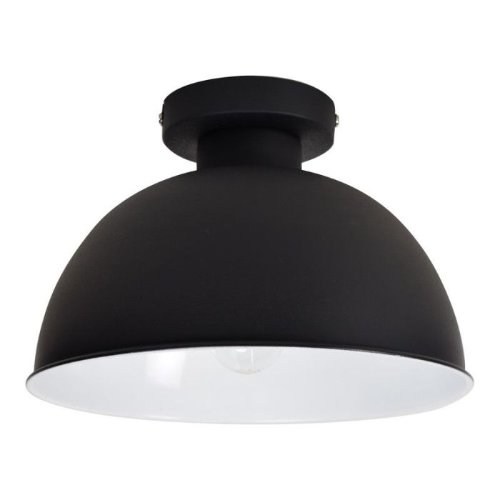 Industrialna lampa sufitowa czarna, Redon