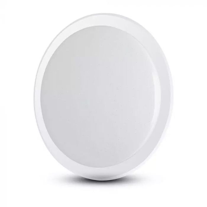 Nowoczesna inteligentna lampa sufitowa biała, Lean, 40W, regulowany kolor LED