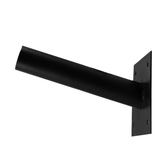 Czarny Bisolux uchwyt ścienny do 90-150W lampa uliczna