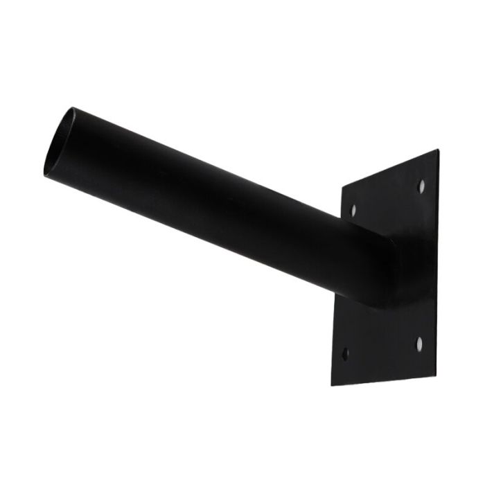 Czarny Bisolux uchwyt ścienny do 90-150W lampa uliczna